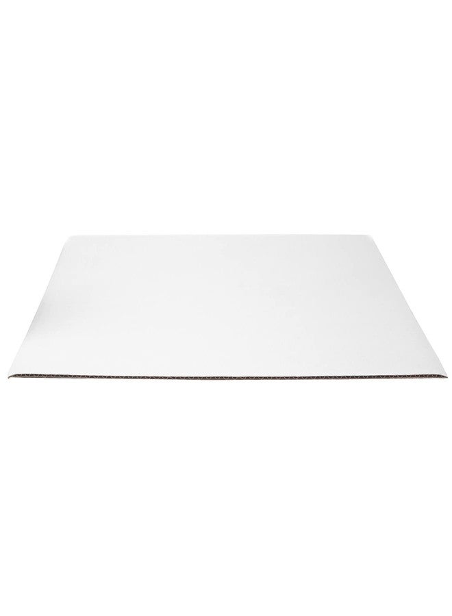 O'CREME White-Top Square Corrugated Cake Board Disposable Cake Plate Platter 16 Inch x 16 Inch, Pack of 10 - Image 2