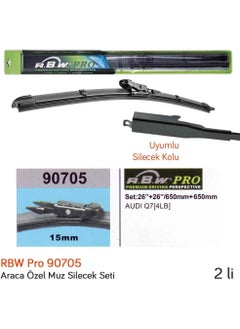 RBW 90705 Audi Q7 2006-2015 Front Wiper Set  - Image 2