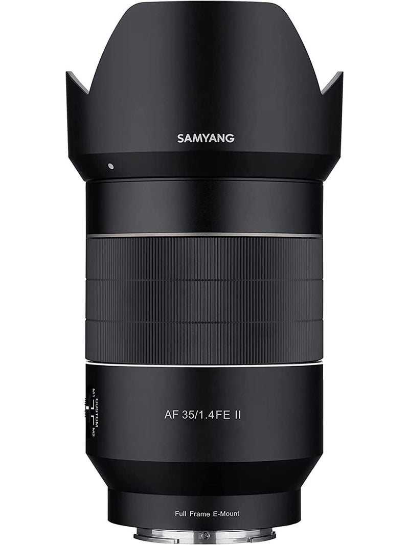 SAMYANG 35mm F1.4 AF Series II Full Frame Wide Angle Auto Focus Lens for Sony E (SYIO35SE2-E) - Image 1