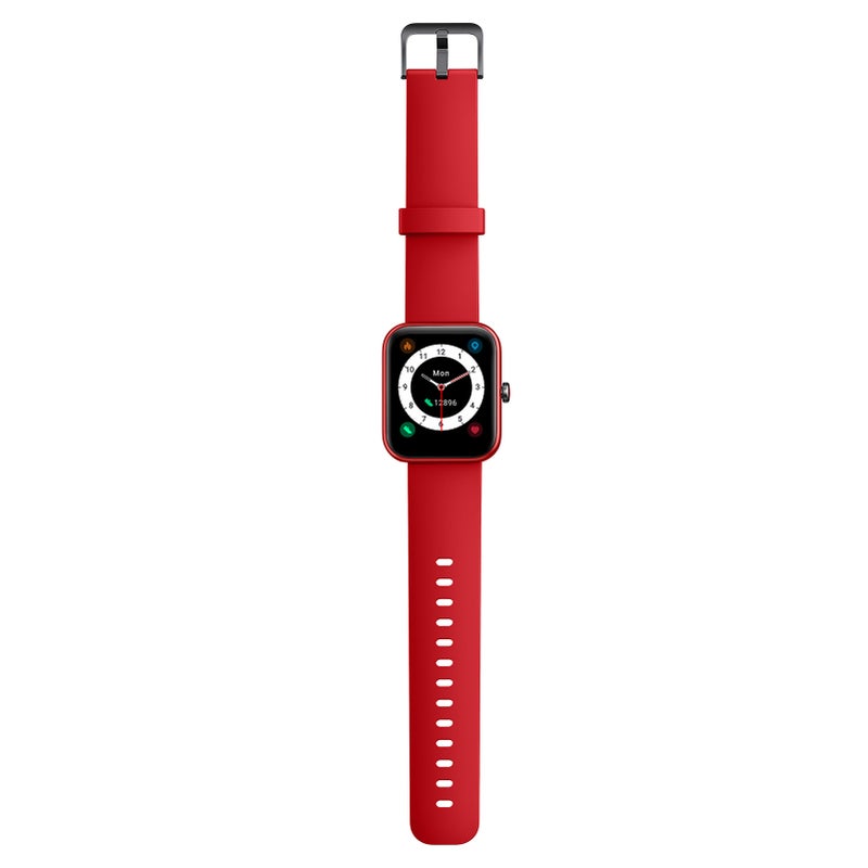 Smart Watch Red 1.69-Inch TFT-LCD Screen - 14 Sports Modes Waterproof Smart Watch for Health Monitoring, Fitness Enthusiasts, Daily Use - Image 4