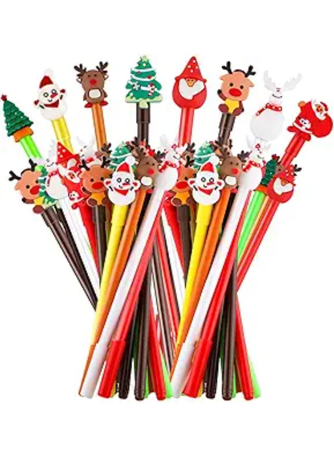 72 قطعة - قلم حبر جل عيد الميلاد - Image 1