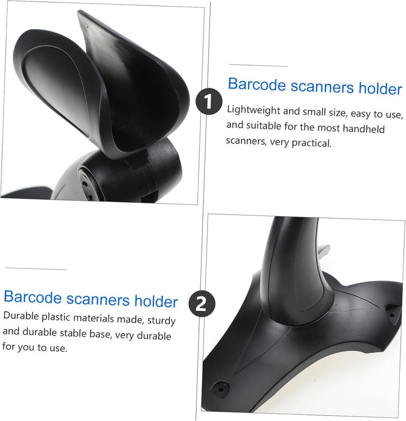 Gatuida Universal Barcode Scanner Holder Bracket for Desk Adjustable Scanning Mount Compatible Handheld Readers for Retail and Warehouse Use - Image 2