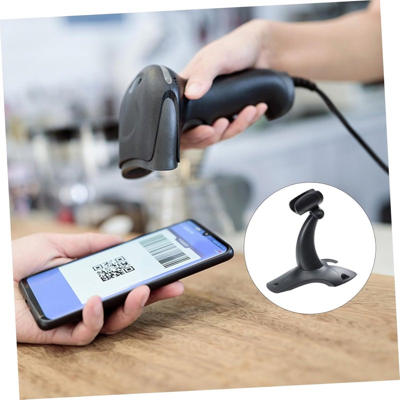 Gatuida Universal Barcode Scanner Holder Bracket for Desk Adjustable Scanning Mount Compatible Handheld Readers for Retail and Warehouse Use - Image 3