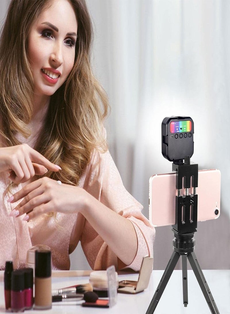 GGOOT Tablet Phone Mount for Tripod | Tripod Mount Adapter,Smartphone Holder Stand Bracket Clip Mount Phone Tripod Clamp Mobile Phone Clip, Camera Head, Fixed Bracket - Image 3