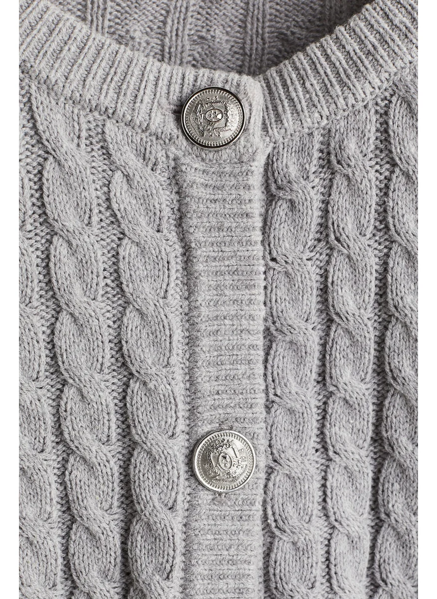 H&M Cable-Knit Cardigan