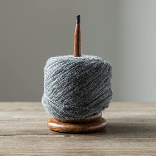 KnitPicks Knit Picks Spinning Wooden Yarn Spindle - Solid Acacia - Image 2