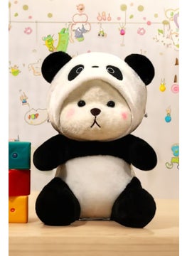 Canestar Cute Plush Panda with Hood - Panda Figure Plush Toy  - Image 1