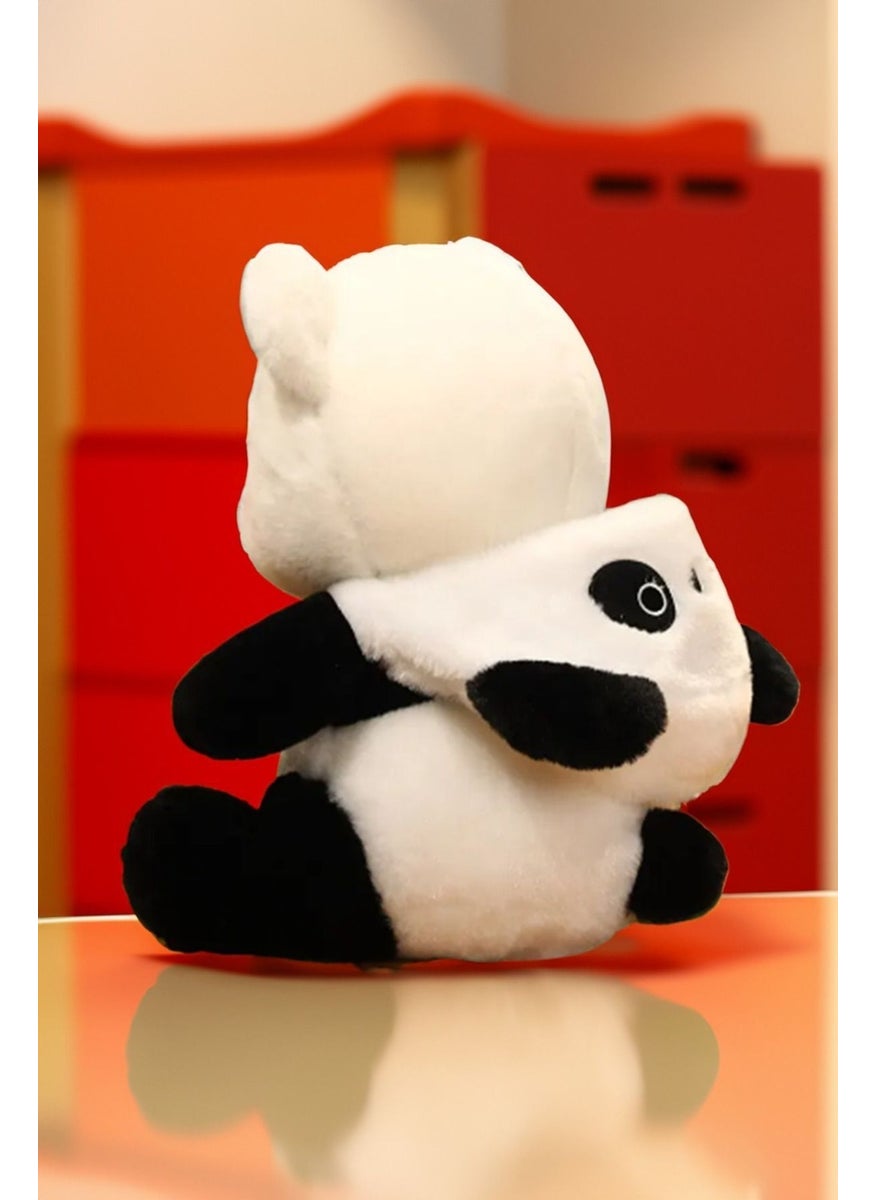 Canestar Cute Plush Panda with Hood - Panda Figure Plush Toy  - Image 2