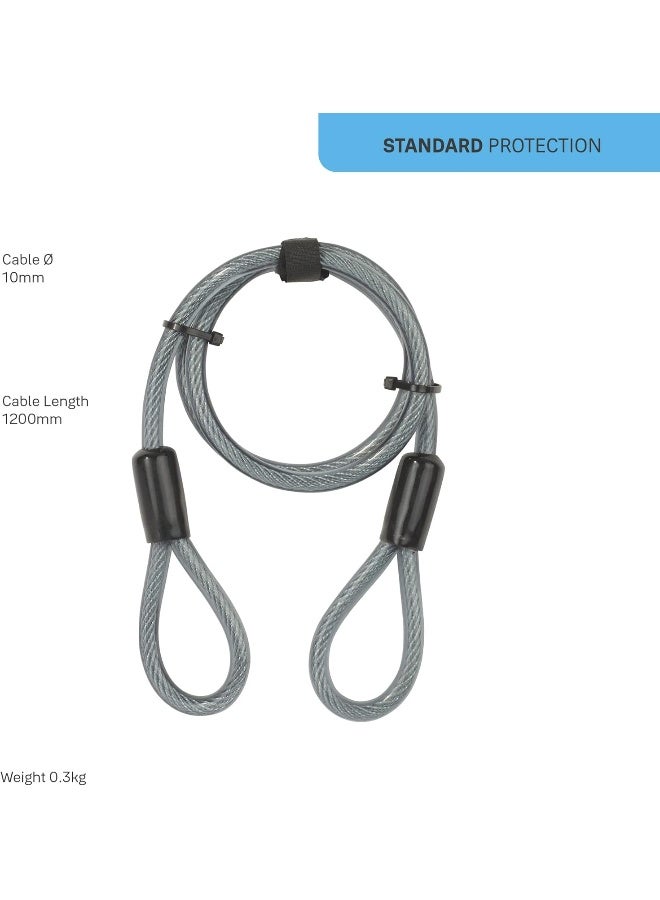 Yale Security Cable, Grey, 1200 mm  - Image 3