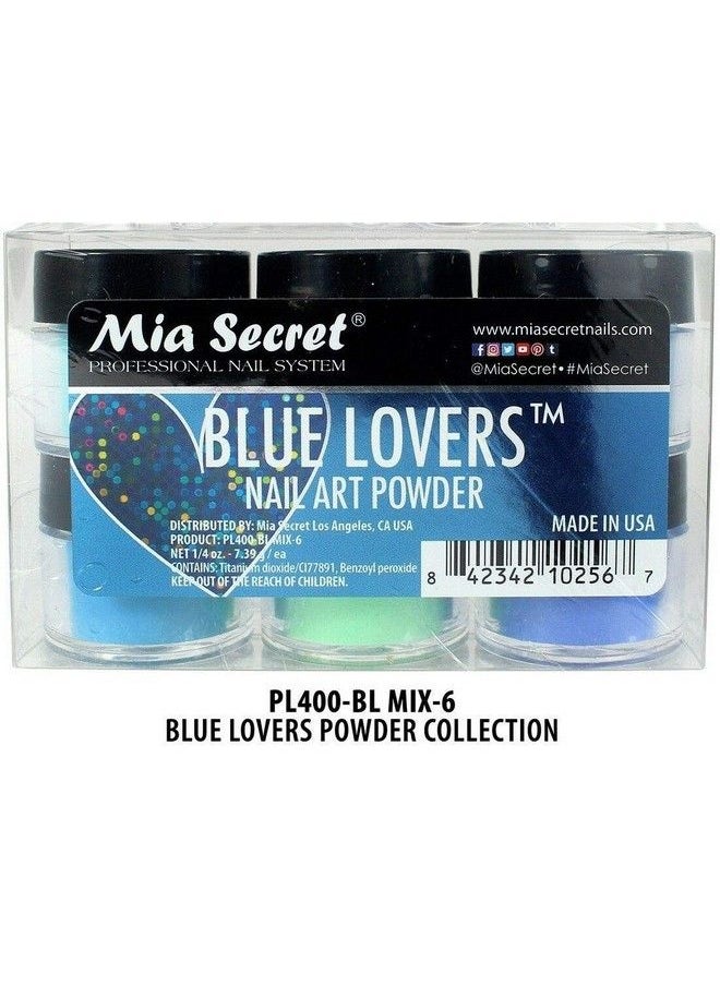 MIA SECRET Cret Acrylic Nail Art Powder Collection (Blue Lovers)  - Image 3