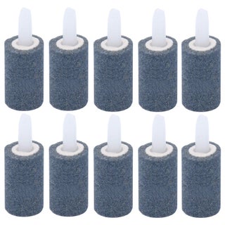 10pcs 2.5cm Aquarium Air Stone Cylinder Bubble Diffuser for Aquarium Air Pump