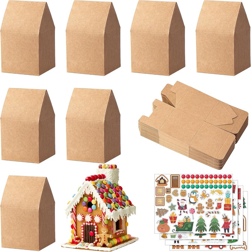 Wehhbtye Christmas Gingerbread House Cardboard Kit - Image 1
