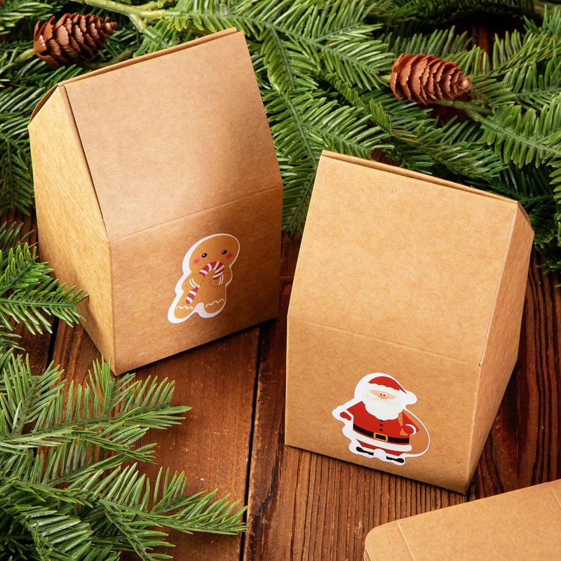 Wehhbtye Christmas Gingerbread House Cardboard Kit - Image 5