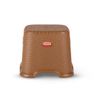 Nayasa Cane Plastic Patla Small | Durable Stool for Home | Light Weight Stool | Multipurpose Stool | Stool for Kitchen and Bathroom | Dark Brown - pzsku/ZA41672456A7A32B04A2EZ/45/_/1742817266/b93dc478-0289-45bf-91da-938bbef629f3