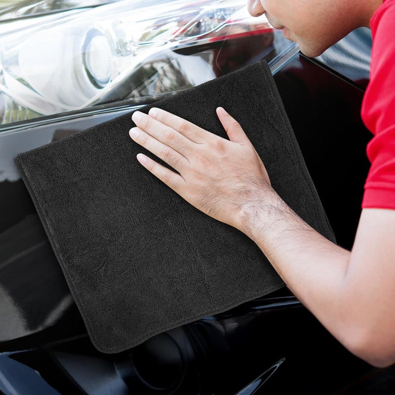 ABOOFAN Car Drying Towel Extra Large 50x80cm Microfiber Detailing Cloth Super Absorbent Window Cleaning Cloth for Car Exterior Care - Image 5