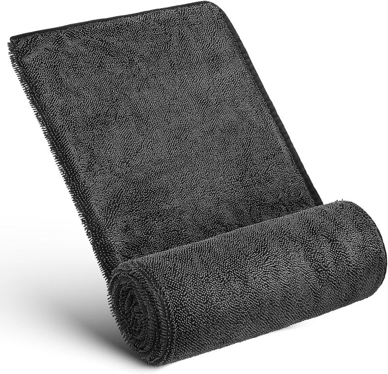 ABOOFAN Car Drying Towel Extra Large 50x80cm Microfiber Detailing Cloth Super Absorbent Window Cleaning Cloth for Car Exterior Care - Image 1