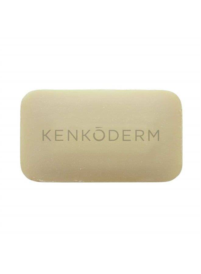 KENKODERM Psoriasis Mineral Salt Soap with Argan Oil & Shea Butter 4.25 oz | 1 Bar | Dermatologist Developed | Fragrance + Color Free - Image 3