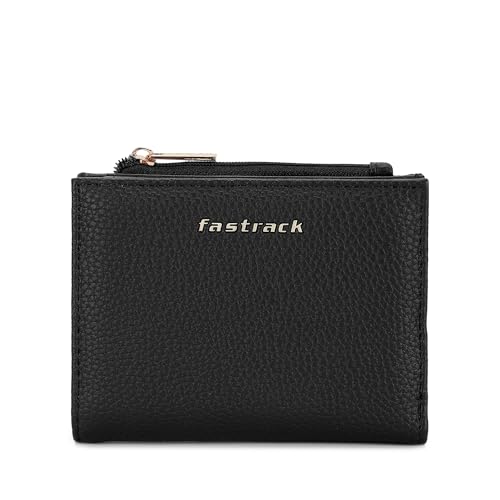 Fastrack Women's Two-Fold Wallet | Multiple Card Slots, Cash Slots, Zip Coin Pocket | Compact & Organized | 6 Months Warranty - Image 1