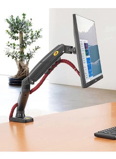 NB NORTH BAYOU 17-30 Inch Adjustable Monitor Arm with Gas Spring for Desk or Desktop Mount, LED TV Mount, Swivel, Tilt, Full Motion - F80  - Image 1