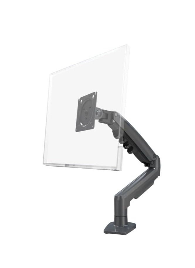 NB NORTH BAYOU - 17-30 Inch Adjustable Monitor Arm with Gas Spring for Desk or Desktop Mount, LED TV Mount, Swivel, Tilt, Full Motion - F80 - Image 1