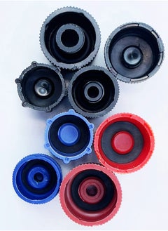 SYOSI Air Conditioning Valve Core Kit, Car and Home AC R12 R134a Teflon Seal Refrigeration Schrader Valve Core with Valve Stem Core Tool Air Conditioning AC System Charging Port Seal Caps Kit  - Image 3