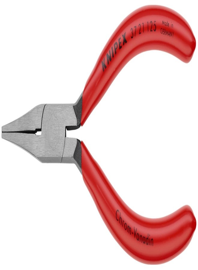 كنيبيكس كماشة قبضة KNIPEX Electronics - أطراف مدببة مسطحة، باللونين الأحمر والفضي - Image 1