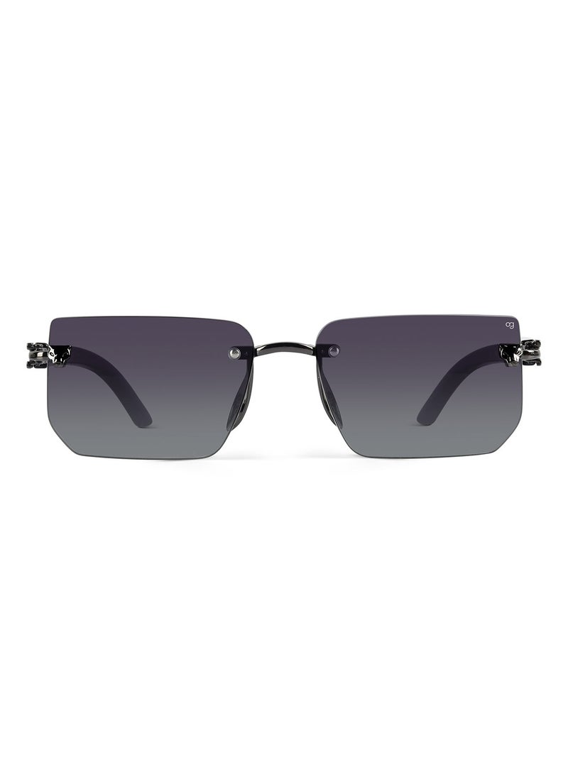Woggles Unisex UV Protection Rectangle Sunglasses |Rimless Sunglasses - Image 5