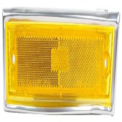Sherman Replacement Part Compatible with Chevrolet-GMC Front Driver Side Marker Light Assembly (Partslink Number GM2550115) - Image 1
