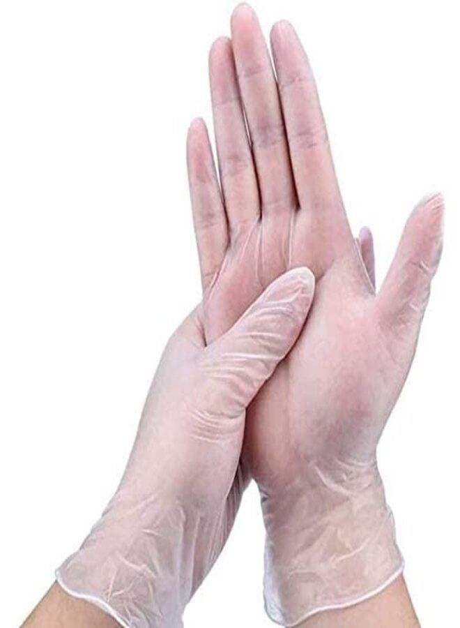 Falcon Vinyl Gloves Clear- Powder Free Extra Large (5 Box) - Image 2