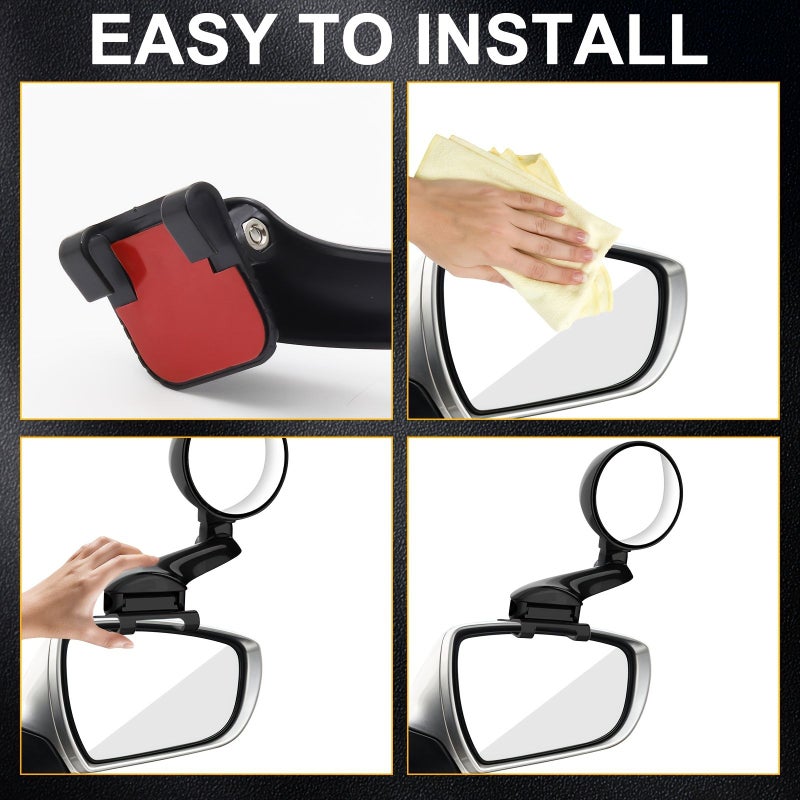 Long Arm HD Observation Auxiliary Mirror 249 1 Precision Alignment Wide Angle Dustproof Waterproof - Image 5