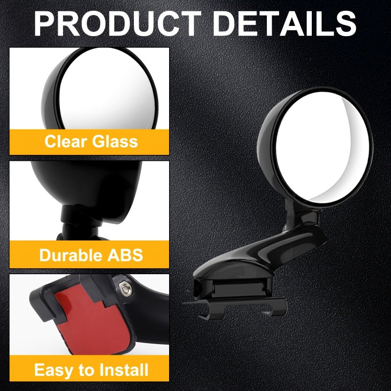 Long Arm HD Observation Auxiliary Mirror 249 1 Precision Alignment Wide Angle Dustproof Waterproof - Image 1