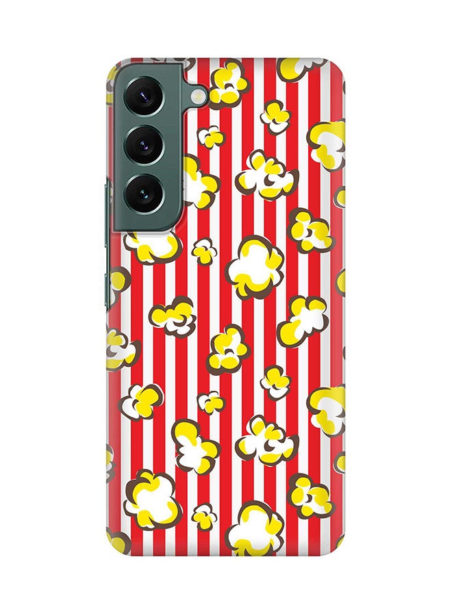 Stylizedd Case for Samsung Galaxy S22 5G Slim Snap Classic Series Shield Matte Finish Print - Popcorn Pop - Image 1