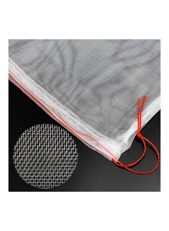 Generic 50-Piece Net Bag Cover Insect Protection White  - Image 5