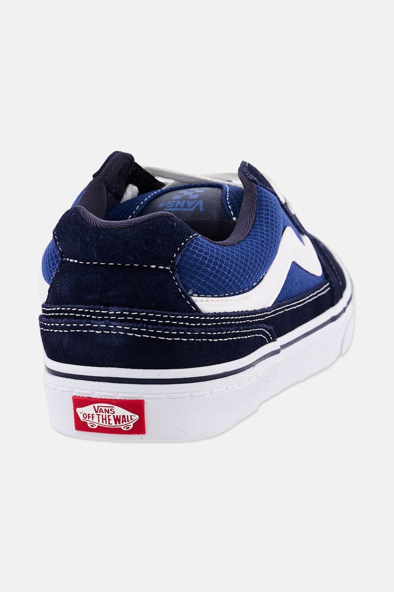VANS Men Caldrone Lace Up Skateboarding Shoes, Navy - Image 2