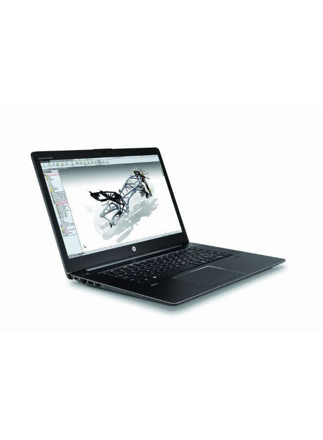 HP لابتوب HP ZBook 15 G3، معالج Intel Core i7-6820HQ، 512GB SSD، 16GB RAM، NVIDIA Quadro M1000M 2GB، شاشة FHD بحجم 15.6 بوصة، ويندوز 10 برو - أسود (مجددة)، درجة A، ضمان 6 أشهر - Image 2