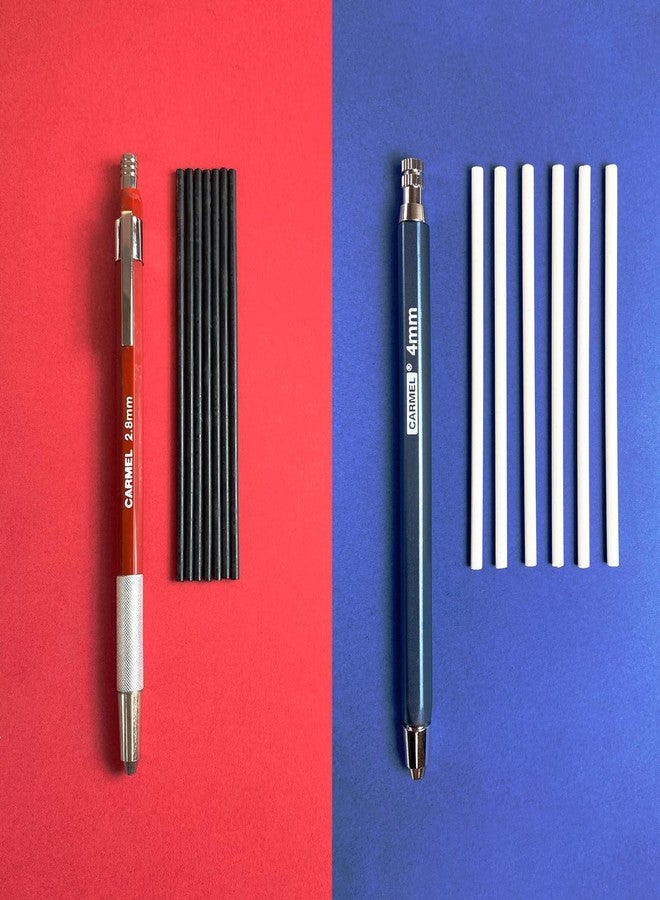 Carmel 2.8mm Leads for Mechanical Grease Pencil, 100 Refills (Black), Thick Waxy Leads, Soft Greasy Leads for Mechanical China Marker - Image 4