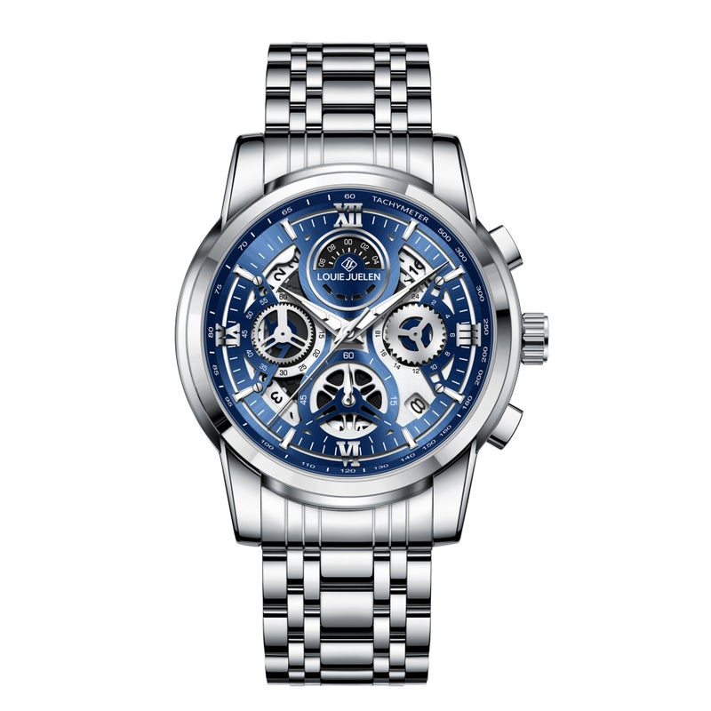 LOUIE JUELEN Quartz Wrist Watch for Men Women - Image 5