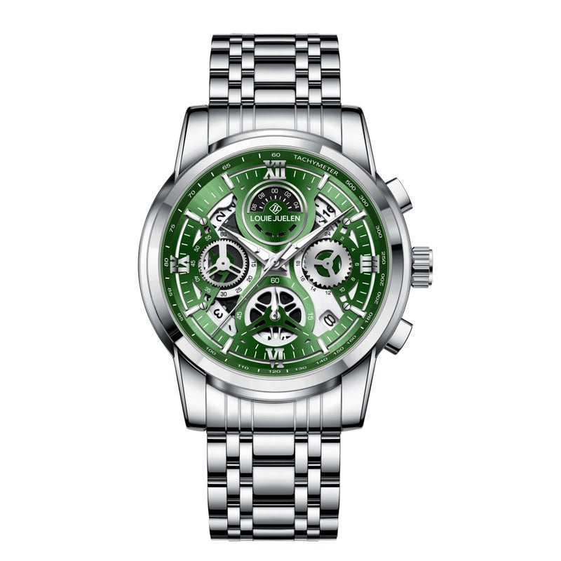LOUIE JUELEN Quartz Wrist Watch for Men Women - Image 4