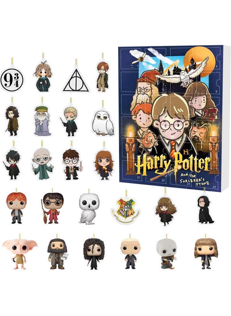 general Harry Potter Calendar Blind Box Acrylic Backpack Car Hanging Ornament Fan Collection Thoughtful Birthday and Holiday Gift - Image 1