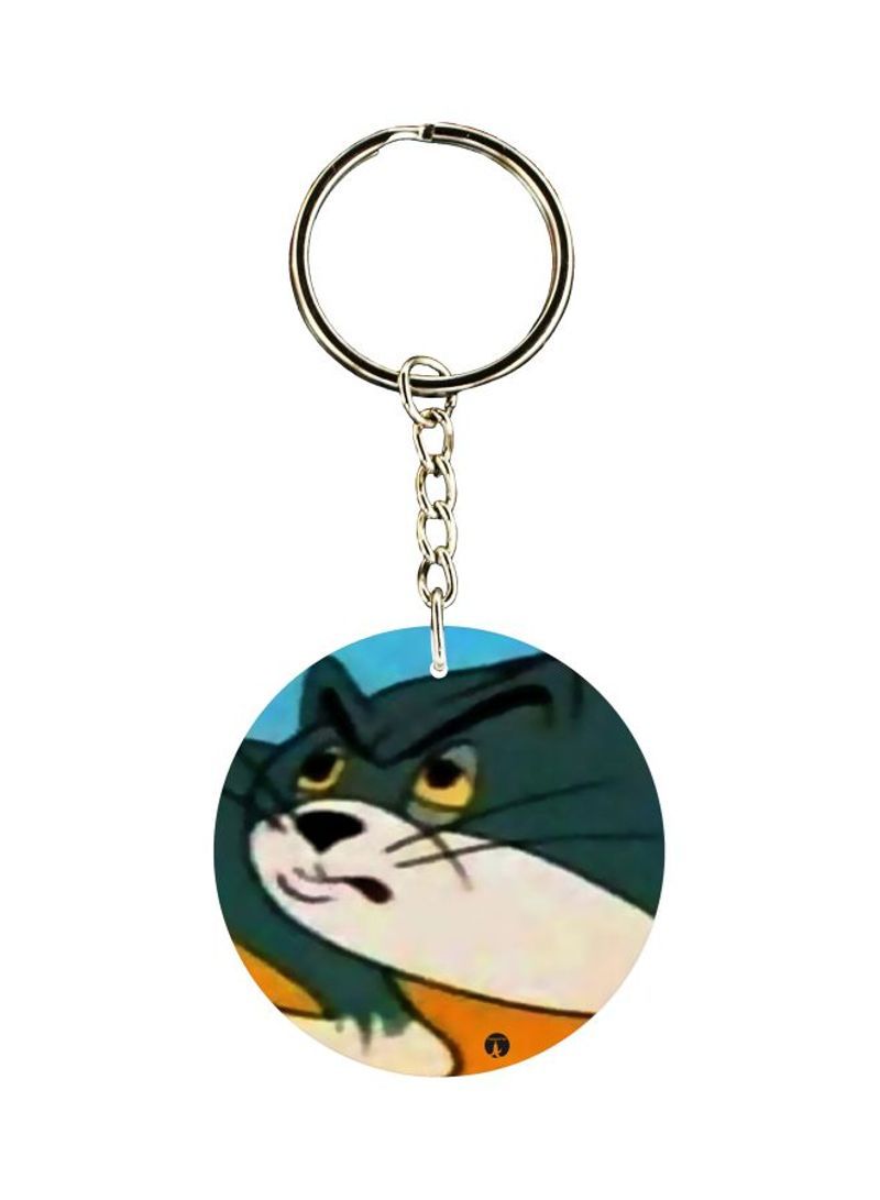 RKN Tom Printed Dual Sided Keychain