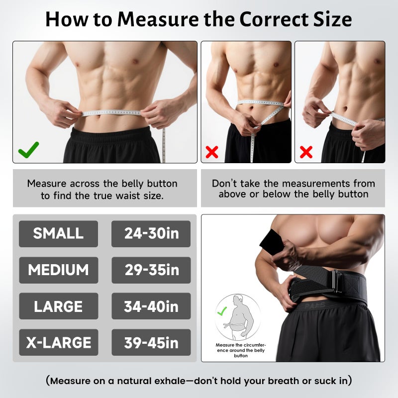 M MANUEKLEAR MANUEKLEAR Gym Weight Lifting Belt Weight Lifting Workout Weightlifting Powerlifting Belt for Men Women - 7.5inch - Bodybuilding Fitness Back Support for Cross Training, Squats, Lunges - Image 2