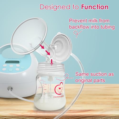 Nenesupply Silicone Backflow Protector Membrane Compatible with Spectra Backflow Protector Use on S2 S1 9 Plus Breast Pumps Replacement for Spectra Pump Parts and S1 S2 Parts Accessories - Image 4