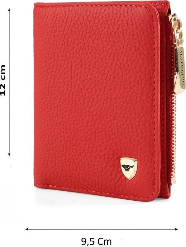 Septwolves Snowdrop Leather Women's Card Holder and Wallet