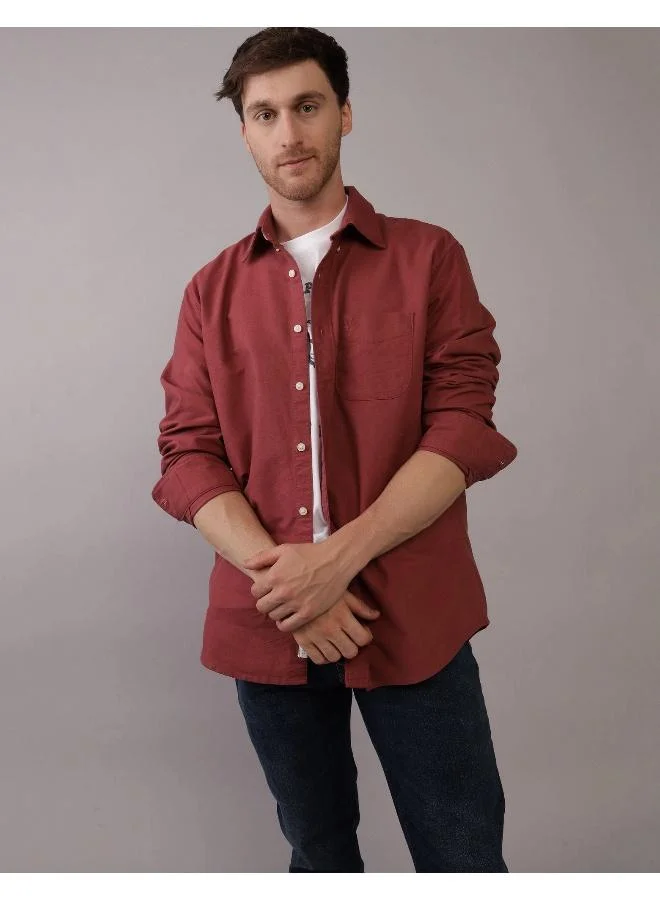 American Eagle AE Everyday Oxford Button-Up Shirt