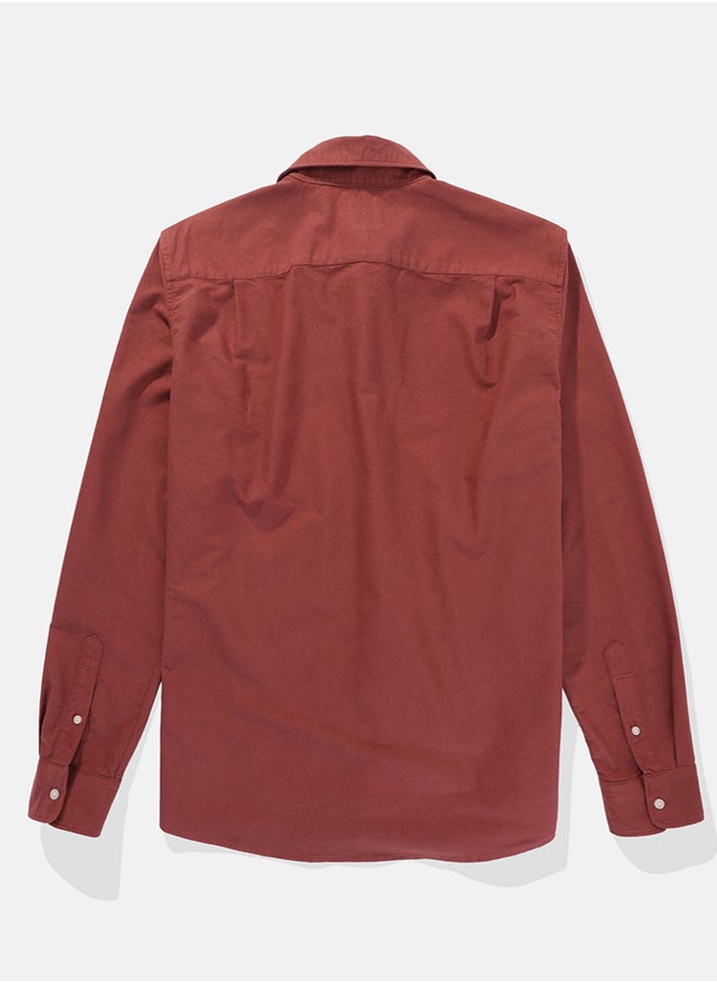 American Eagle AE Everyday Oxford Button-Up Shirt  - Image 3