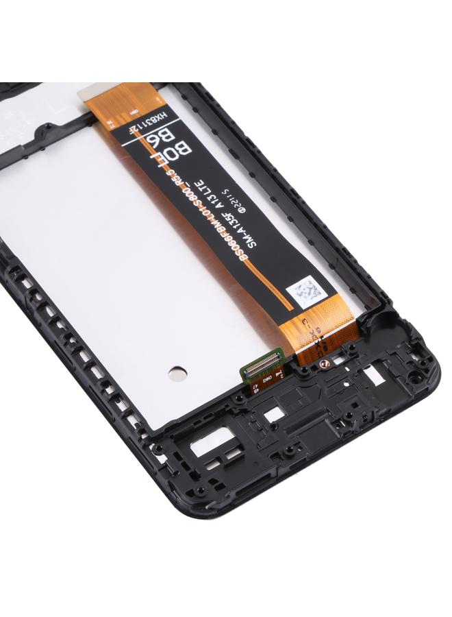 Replacement Original LCD Screen For Samsung Galaxy A13 4G SM-A135F Digitizer Full Assembly with Frame - Image 4