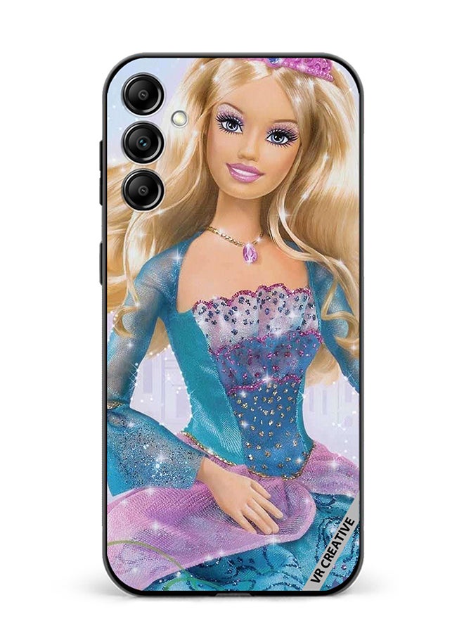 VR CREATIVE Protective Case Cover For Samsung Galaxy A15 5G/A15 Blue Barbie Design Multicolour - Image 1