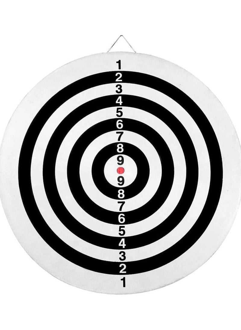 Professional Double-sided Dartboard with 6 darts-45 cm