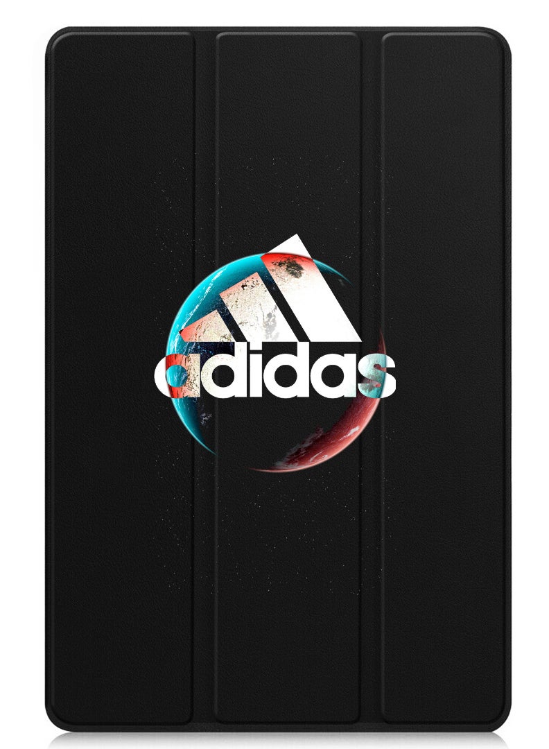 Theodor Protective Flip Case For Apple iPad Pro 13 (2024) With Trifold Stand Auto Wake Sleep Shockproof Cover stars-addidas - Image 1