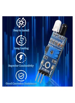 Excefore IR Infrared Obstacle Avoidance Sensor Module, 20Pcs IR Infrared Sensor 3-Wire Infrared Proximity Sensors Reflective Photoelectric Sensor Modules IR Tracking Sensor for Arduino Smart Car Robot  - Image 4